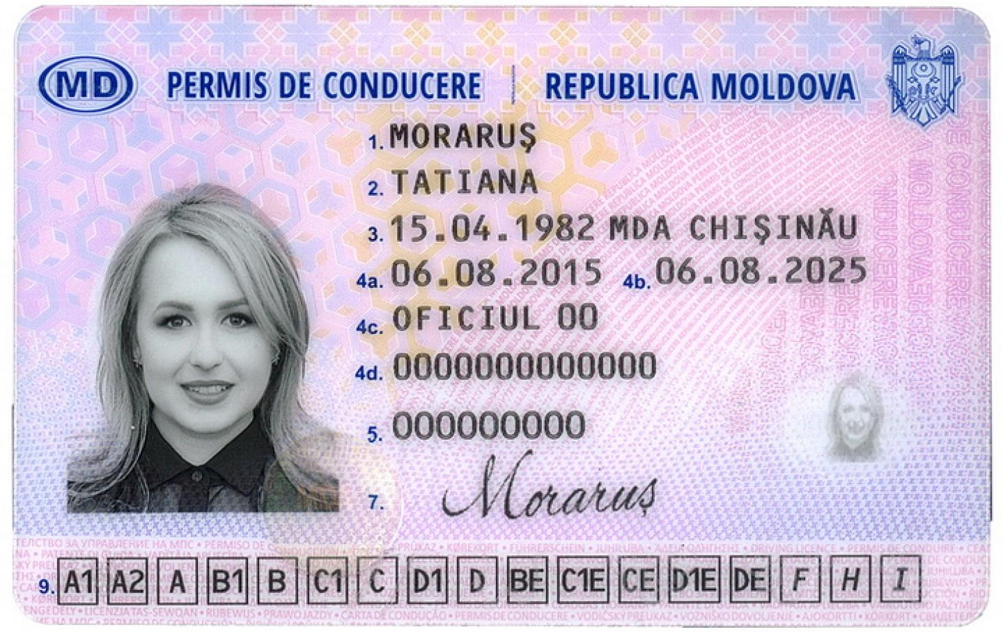 Exchanging a Moldovan Driving Licence in the UK