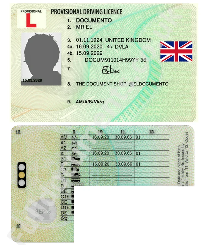UK Provisional Driving Licence For Foreigners